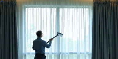 Commercial curtain stain removal service port-melbourne-vic hotels offices restaurants