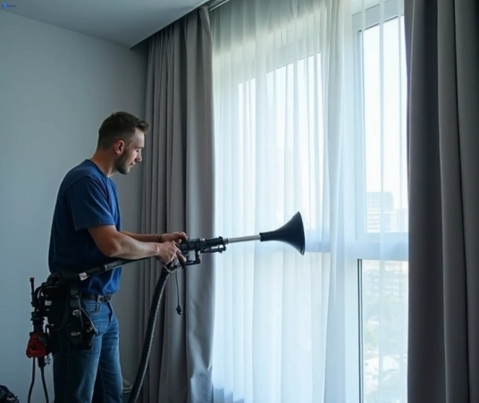 Professional curtain stain removal process equipment Matty Curtain Cleaning port-melbourne-vic