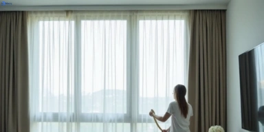 Delicate fabric curtain stain removal silk velvet sheer port-melbourne-vic treatment
